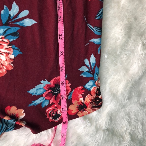 Haute Monde Floral cold Shoulder Dress (M) - Picture 12 of 12